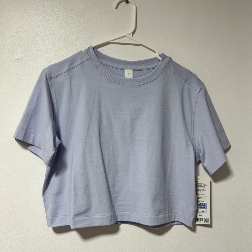 Lululemon all yours cropped tee NWT